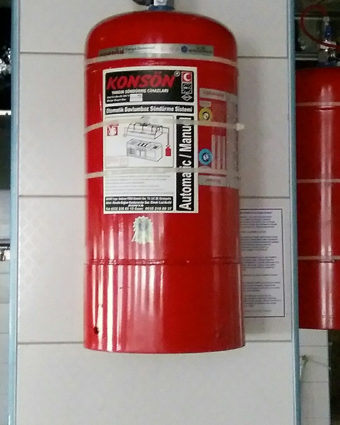 Davlumbaz Söndürme Sitemi 12 lt